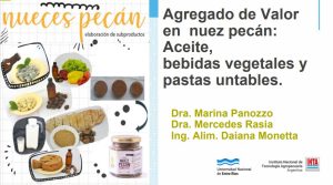 Jornada Ténico Comercial Cappecán 2023: Charla «Agregado de valor en pecán»