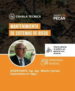 Charla Completa: Mantenimiento de sistema de riego