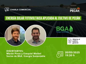 BGA – Energía Solar Fotovoltaica aplicada al cultivo de pecán 2025