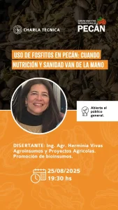 Uso de fosfitos en Pecán: cuando nutrición y sanidad van de la mano.- 2025