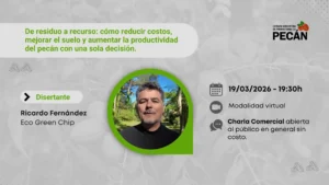 EcoGreenChip: De residuo a recurso: cómo reducir costos, mejorar el suelo y aumentar la productividad del pecán con una sola decisión